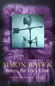 Tapa de Before the Cock Crow (The First Born of Egypt Series)