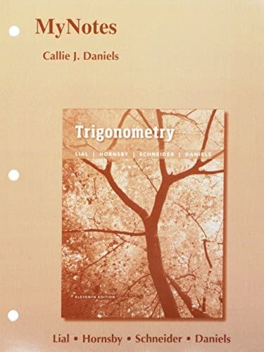 Tapa de Mynotes for Trigonometry