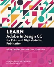 Tapa de Learn Adobe InDesign CC for Print and Digital Media Publication