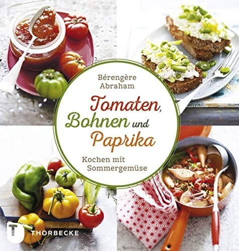 Tapa de Tomate, Bohnen und Paprika