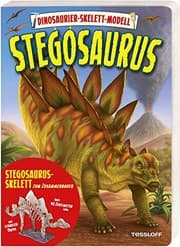 Tapa de Dinosaurier-Skelett-Modell. Stegosaurus