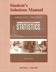 Tapa de Student's Solutions Manual for A First Course in Statistics