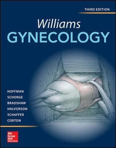 Tapa de Williams Gynecology, Third Edition