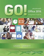 Tapa de GO! with Microsoft Office 2016 Integrated Projects