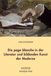 Tapa de Die page blanche in der Literatur und bildenden Kunst der Moderne