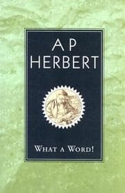 Tapa de What a word