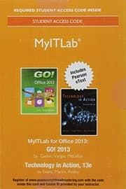 Tapa de Mylab It with Pearson Etext -- Access Card -- For Go! 2013 with Technology in Action