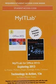 Tapa de MyLab IT 2013 with Pearson eText -- Access Card -- for Exploring 2013 with Technology In Action