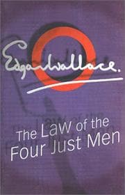 Tapa de The Law of The Four Just Men