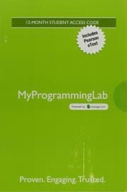 Tapa de Mylab Programming with Pearson Etext -- Standalone Access Card -- For the Practice of Computing Using Python