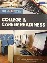 Tapa de College and Career Readiness Student Edition -- Texas -- CTE/School