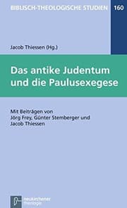 Tapa de Das antike Judentum und die Paulusexegese