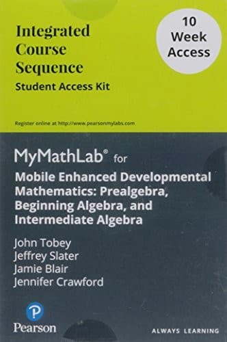 Tapa de Mobile Enhanced Developmental Mathematics