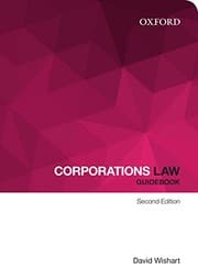 Tapa de Corporations Law Guidebook