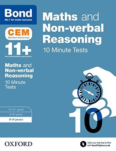 Tapa de Bond 11+ : Maths & Non-Verbal Reasoning