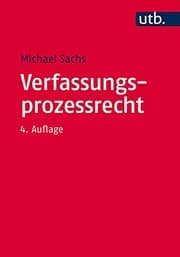 Tapa de Verfassungsprozessrecht