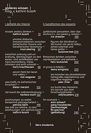 Tapa de Anderes Wissen