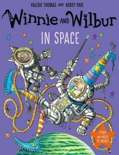 Tapa de Winnie and Wilbur in Space