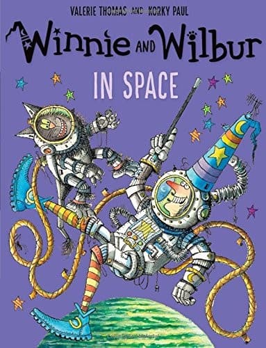 Tapa de Winnie and Wilbur in Space