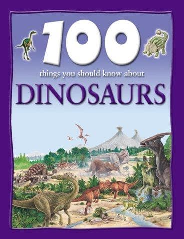 Tapa de 100 Things about Dinosaurs