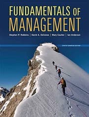 Tapa de Fundamentals of Management, Eighth Canadian Edition,
