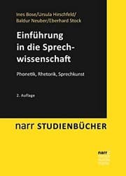Tapa de Einführung in die Sprechwissenschaft