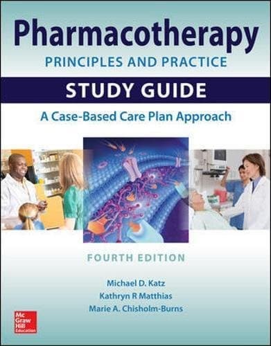Tapa de Pharmacotherapy Principles and Practice Study Guide, Fourth Edition