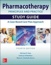 Tapa de Pharmacotherapy Principles and Practice Study Guide, Fourth Edition