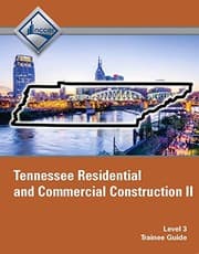 Tapa de Tennessee Residential and Commercial Construction II Trainee Guide