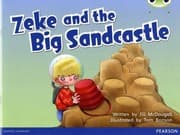 Tapa de Bug Club Blue B Zeke and the Big Sandcastle