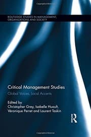 Tapa de Critical Management Studies