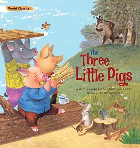 Tapa de The three pigs