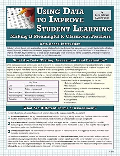 Tapa de Using Data to Improve Student Learning