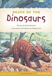 Tapa de Bug Club Pro Guided Y4 Non-fiction The Death of the Dinosaurs