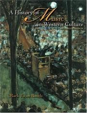 Tapa de A History of Music in Western Culture