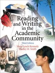 Tapa de Reading and writing in the academic community