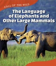 Tapa de The Language of Elephants and Other Large Mammals