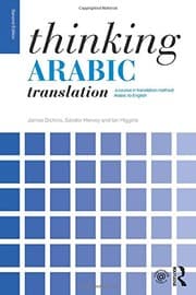 Tapa de Thinking Arabic Translation