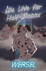 Tapa de We Live for Half-Moons
