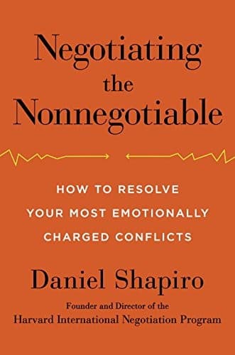 Tapa de Negotiating the Nonnegotiable
