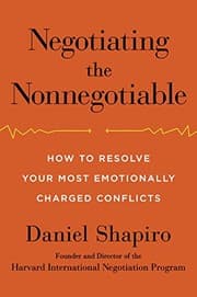 Tapa de Negotiating the Nonnegotiable