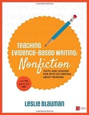 Tapa de Teaching Evidence-Based Writing : Nonfiction