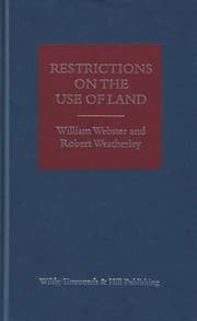Tapa de Restrictions on the Use of Land