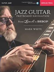 Tapa de Jazz Guitar Fretboard Navigation