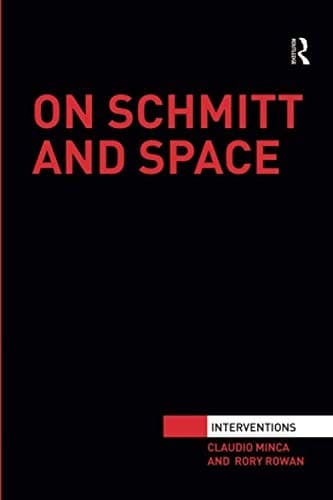 Tapa de On Schmitt and Space