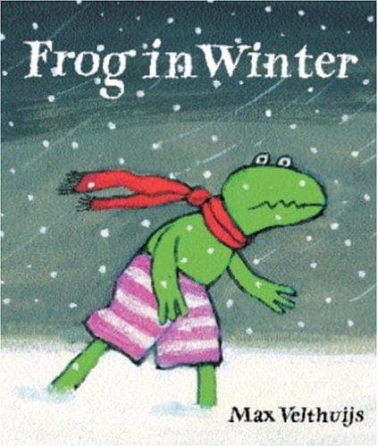 Tapa de Frog in winter