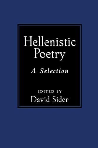Tapa de Hellenistic Poetry