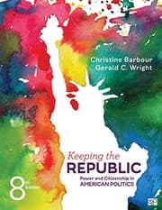 Tapa de Keeping the Republic; Power and Citizenship in American Politics Eighth Edition