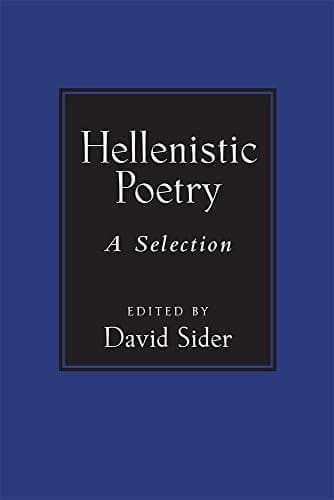 Tapa de Hellenistic Poetry