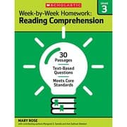 Tapa de Week-by-Week Homework : Reading Comprehension Grade 3